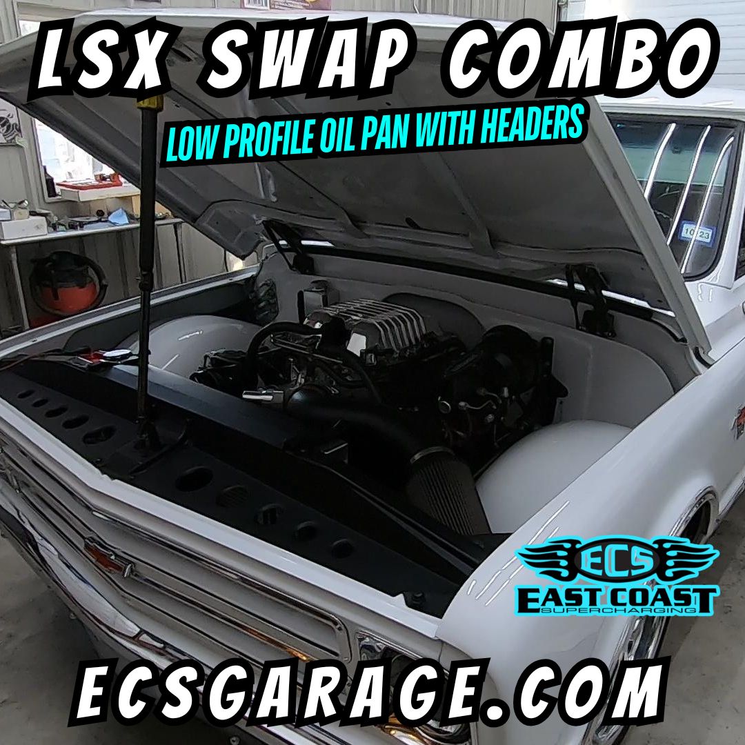 LSX Swap Oil Pan With Headers
