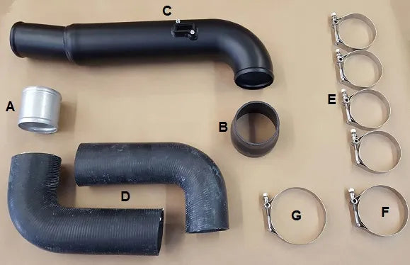 ECS Camaro Charge System Ducting Kit