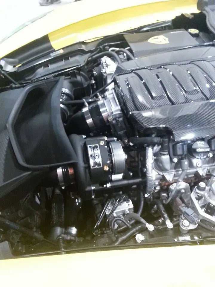 ECS C7 NOVI 1500 Kit '15+ Z51 DRY SUMP BLACK - Tial QR (Quieter)