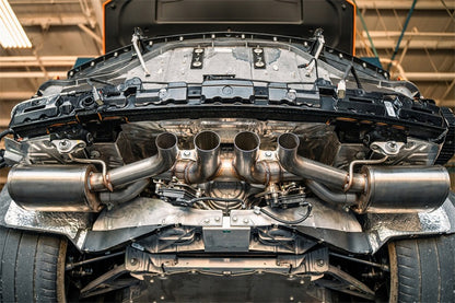 Corsa 23-25 Chevrolet Corvette C8 Z06 3in Valved Cat-Back Exhaust Muffler System (ReUses Stock Tips)