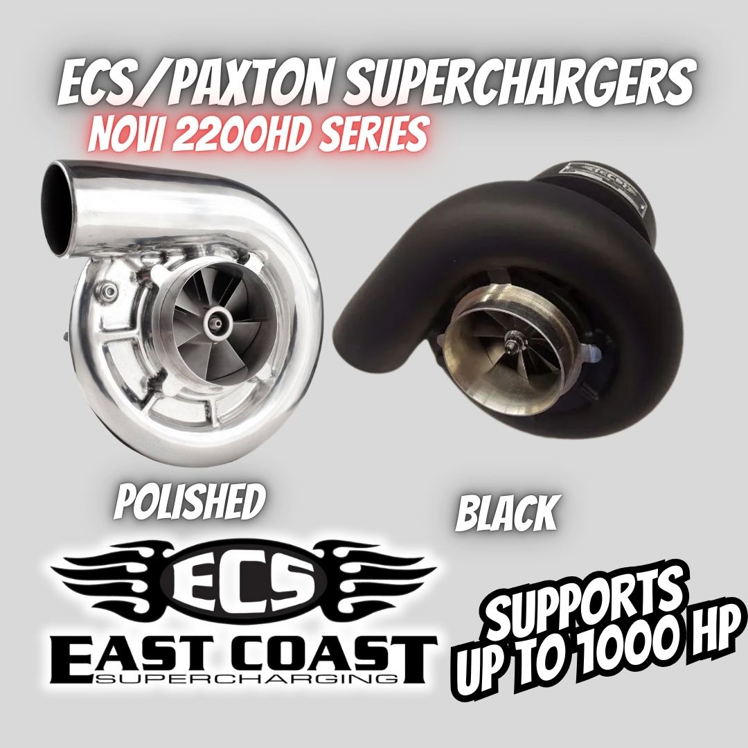 ECS/Paxton NOVI 2200HD Supercharger Head Units