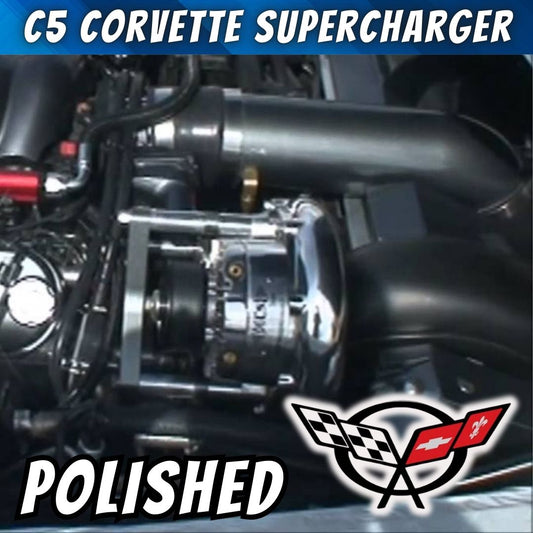 ECS C5 Supercharger NOVI 1500 TUNER Kit LS1/6 POLISHED