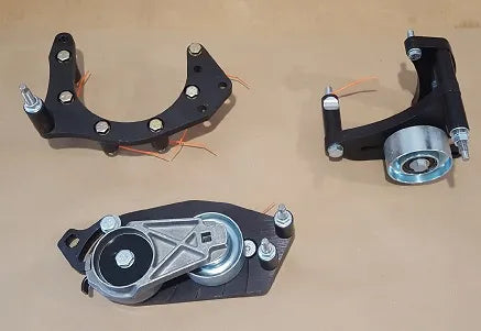ECS '15+ C7 Supercharger Kit Brackets Novi 1500/2200