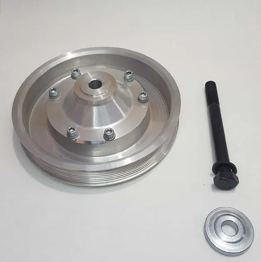 ECS C7 kit balancer pulley 8-Rib for GM wet sump balancer '14-'15