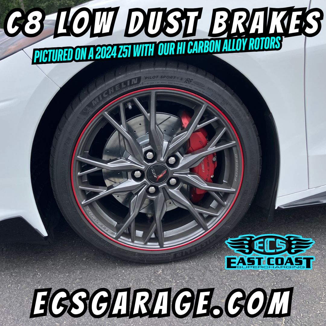 ECS Low Dust C8 Brake Kit (Z51 and NON Z51 Options Available)