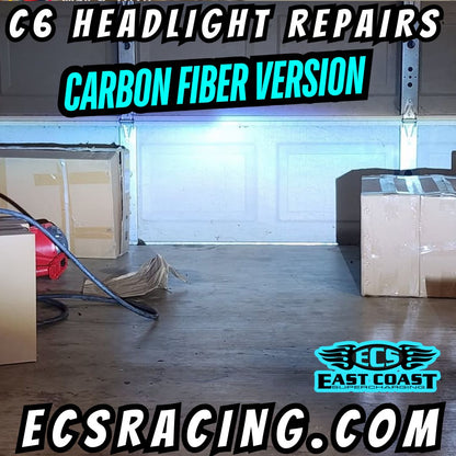 2005-2013 C6 Corvette Carbon Fiber Headlights