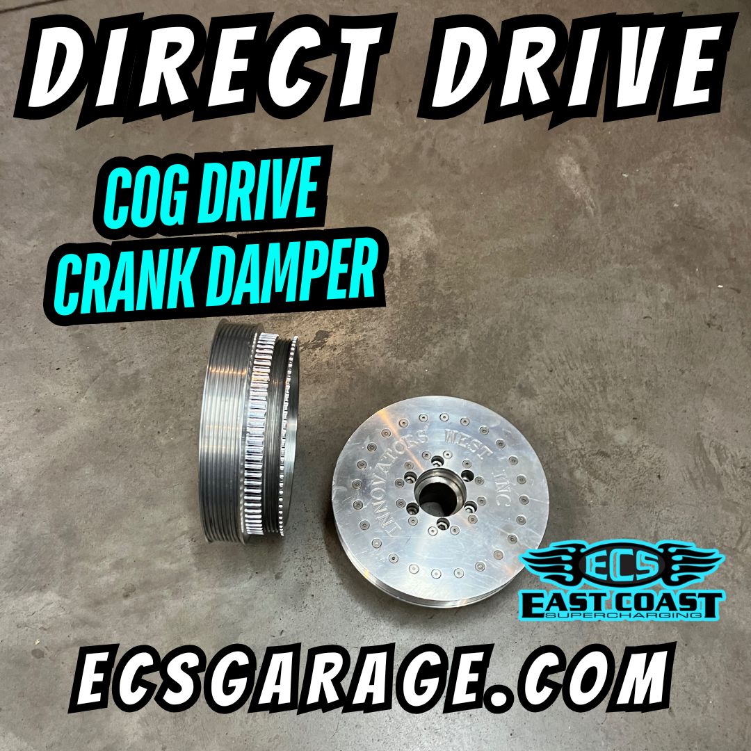 Direct Drive Innovators West Crank Damper With Cog Drive