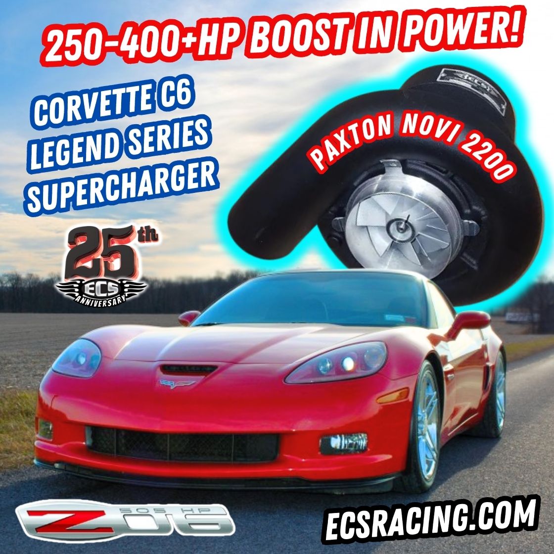 2006-2013 Corvette Z06 Legend Series 2200 Supercharger System With Direct Drive
