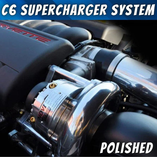 ECS C6 BASE LS3 NOVI 1500 Kit 6-Rib Belt POLISHED Finish