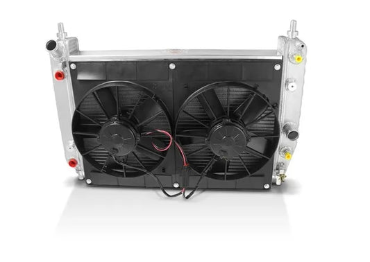 Dewitts Radiator and Fan Combo Shortened C6 Auto and C6 Z06 DEW-4139125A
