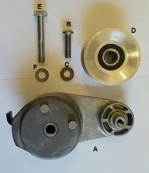 ECS 5th Gen Camaro Tensioner Assembly inc Pulley and Hardware