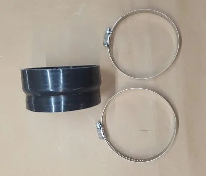 ECS C5 Air Duct Silicone Coupler 3.75" to 4.00 for Novi 1500 w/clamps