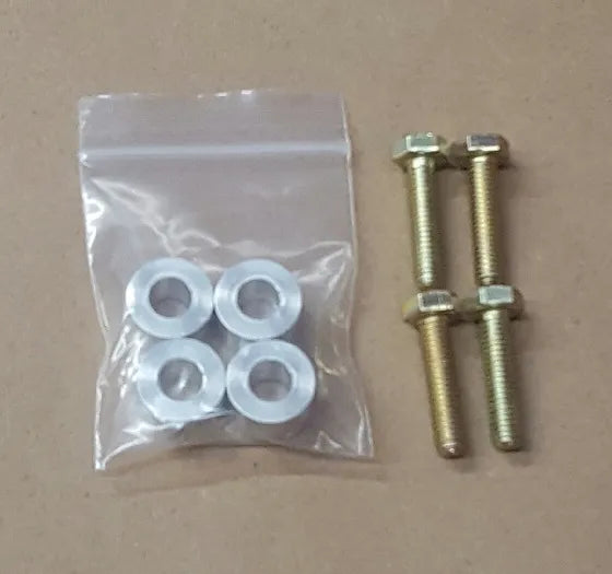 ECS LS2 9.5mm Fuel Rail Spacers x 4 w/ bolts