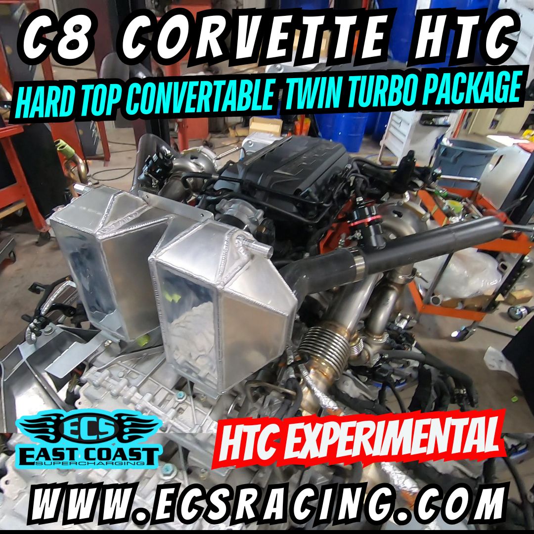 C8 Corvette HTC Experimental 650hp twin turbo package. 