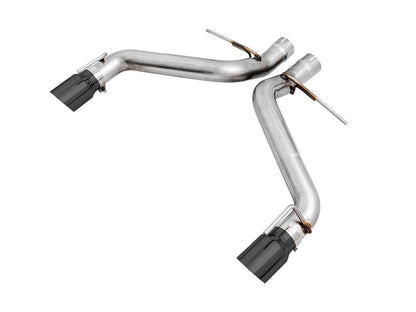 2016 - 2024 Camaro AWE Track Exhaust Dual Tip Black