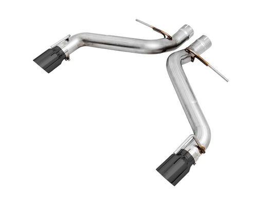 2016 - 2024 Camaro AWE Track Exhaust Dual Tip Black