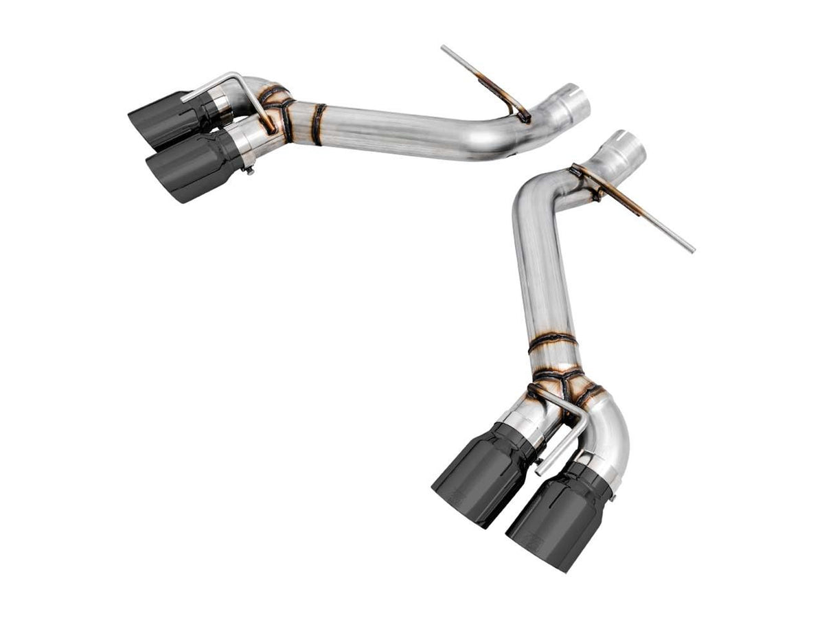2016 - 2024 Camaro AWE Track Exhaust Quad Tip Black