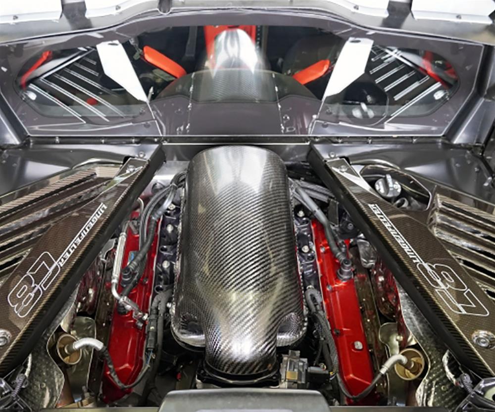 Performance Design Carbon pTR Intake Manifolds for 2020-2025 CORVETTE - 70620-01-BK