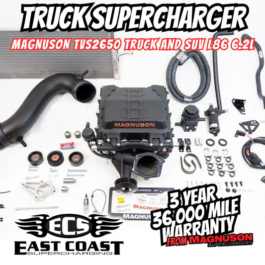 TVS2650 Magnum GM Truck and SUV L87 6.2L Supercharger System 2019+ GM Truck 2021+ GM SUV